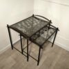 Lot de 2 tables basses gigognes