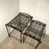 Lot de 2 tables basses gigognes – Image 2