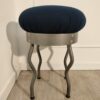 Tabouret original bleu marine/gris – Image 2