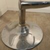 Tabouret de bar gris métallique – Image 3