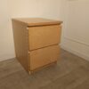 Table de chevet/rangement de bureau en bois