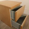 Table de chevet/rangement de bureau en bois – Image 2