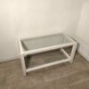 Table basse en verre