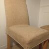 Lot de 2 chaises en tissu – Image 3