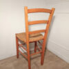 Lot de 3 chaises en bois et paille – Image 4