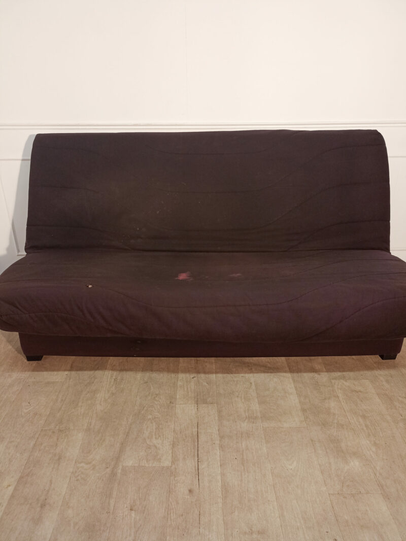 Clic-clac en tissu marron – Image 2