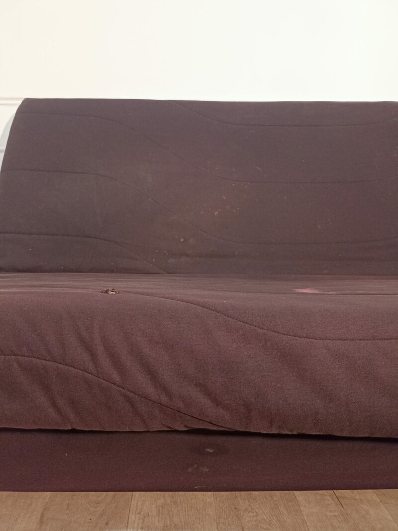 Clic-clac en tissu marron – Image 4