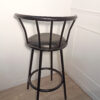 Lot de 2 tabourets de bar noirs – Image 4