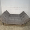 Banquette en velours gris – Image 7