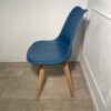 Chaise bleu canard – Image 3