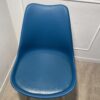 Chaise bleu canard – Image 4