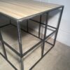 Grande table basse en bois et métal – Image 5