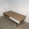 Table basse scandinave en bois – Image 2