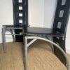 Lot de 2 chaises en similicuir noir – Image 5