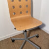 Chaise de bureau en bois – Image 2