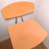 Tabouret de bar réglable en bois – Image 3
