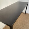 Grand bureau noir / table – Image 4