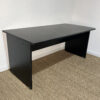 Grand bureau en bois noir