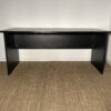 Grand bureau en bois noir – Image 3