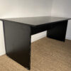 Grand bureau en bois noir – Image 4