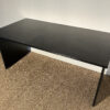 Grand bureau en bois noir – Image 5