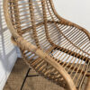 Fauteuil d'extérieur en rotin – Image 4