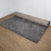 Tapis gris à poil haut 133x195