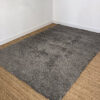 Tapis gris à poil haut 133x195 – Image 3