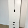 Grande armoire blanche avec tiroirs – Image 2