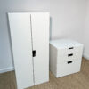 Grande armoire blanche avec tiroirs – Image 5