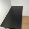 Petite table en bois noir et piètement métal – Image 4