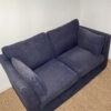 Canapé en tissu bleu marine – Image 4