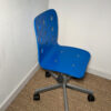 Petite chaise réglable bleue – Image 3