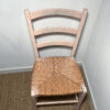 Chaise en bois rose (repeinte) – Image 4