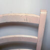 Chaise en bois rose (repeinte) – Image 7