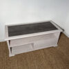Meuble TV / Table basse en bois grisé – Image 8