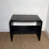 Table de chevet en bois noir – Image 2