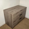 Commode 3 tiroir motif bois – Image 3