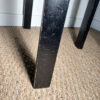 Lot de 2 chaises noires bois et corde – Image 8