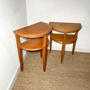 Lot de 2 guéridons / table de chevêt – Image 3