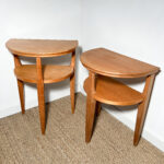 Lot de 2 guéridons / table de chevêt – Image 4