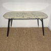 Table à manger effet marbre – Image 2