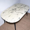 Table à manger effet marbre – Image 5