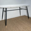 Table à manger effet marbre – Image 6