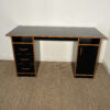 Bureau en bois noir et marron – Image 2
