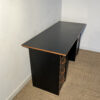 Bureau en bois noir et marron – Image 3