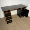 Bureau en bois noir et marron – Image 5