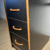 Bureau en bois noir et marron – Image 6