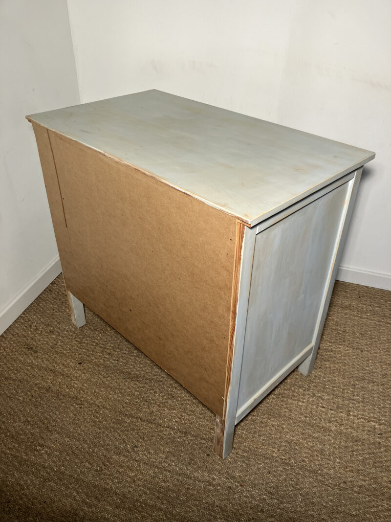 Commode en bois bleuté – Image 8