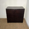 Commode noire 3 tiroirs – Image 2